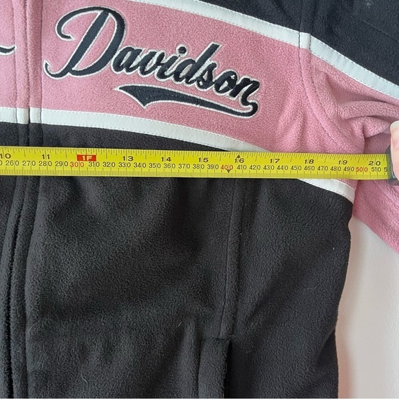Harley-Davidson reinforced fleece hooded riding full zip riding jacket women’s - Picture 9 of 15